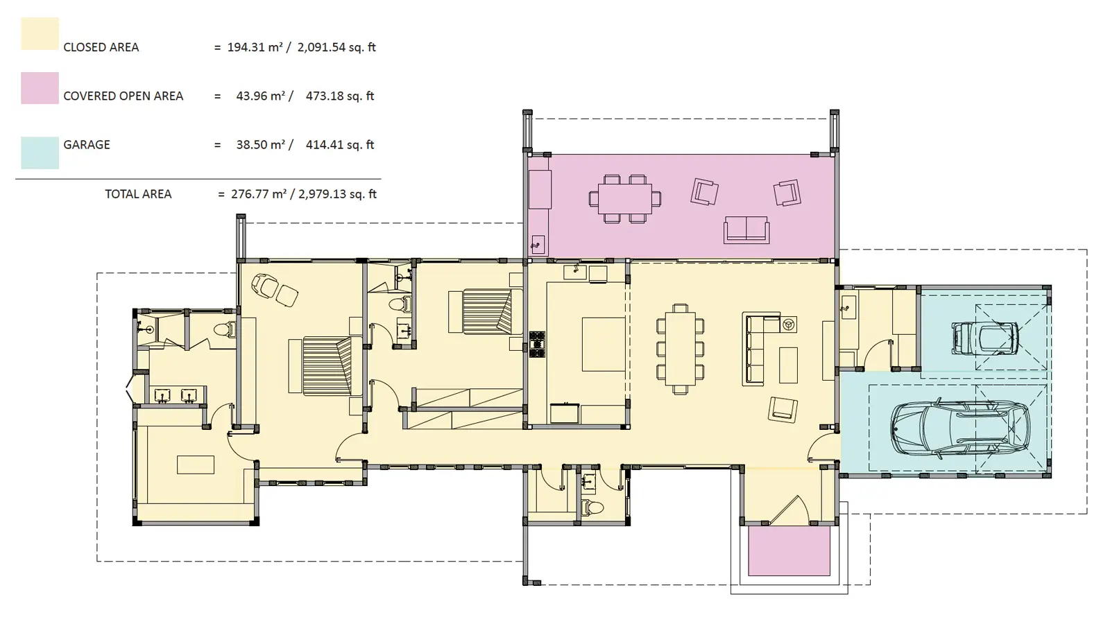 Clavel floor plan