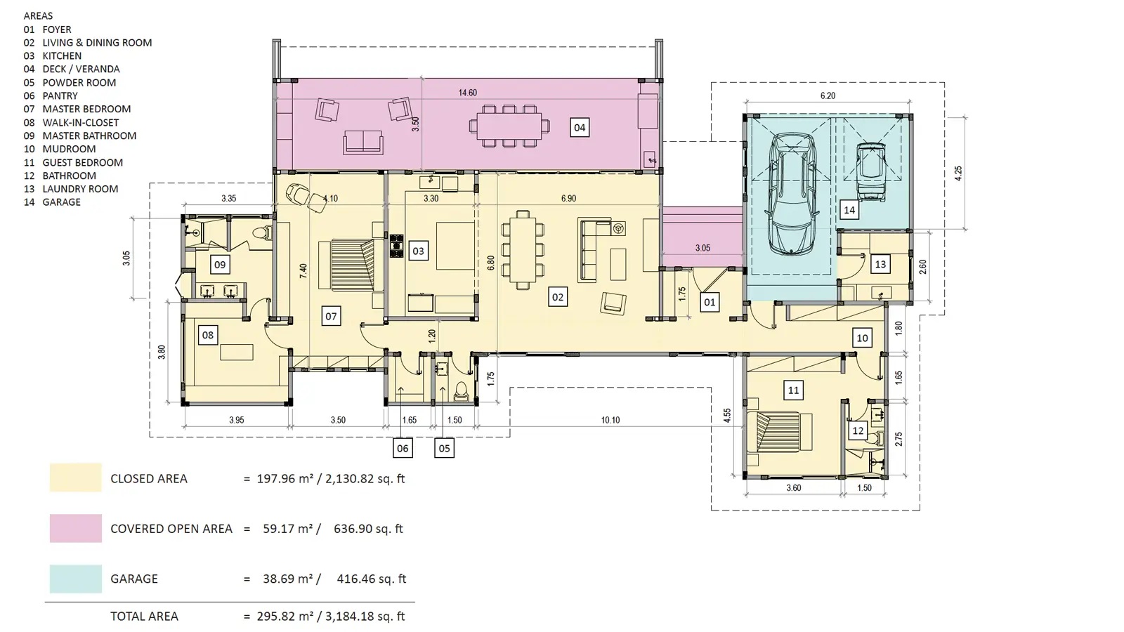 Gardenia 45A floor plan