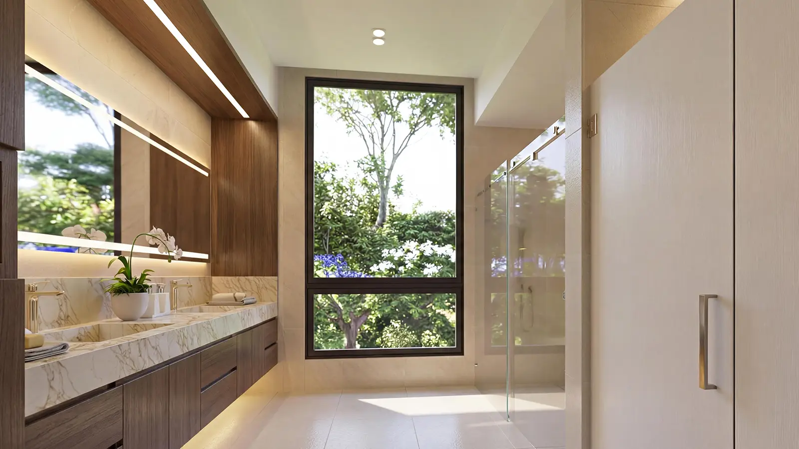 Gemini — bathroom detail