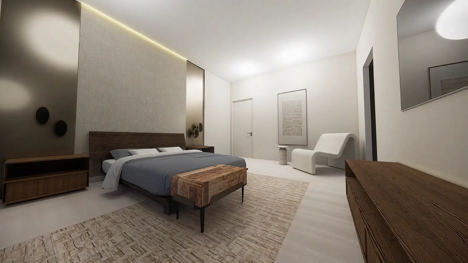 First-level bedroom