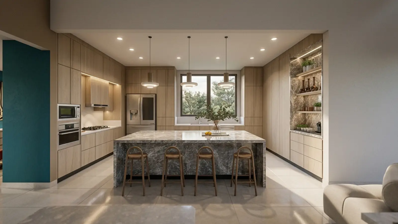 Orion — kitchen view