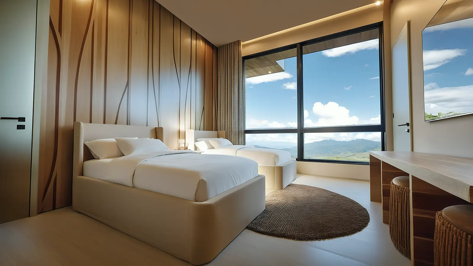 Peace Lily — second-level bedroom