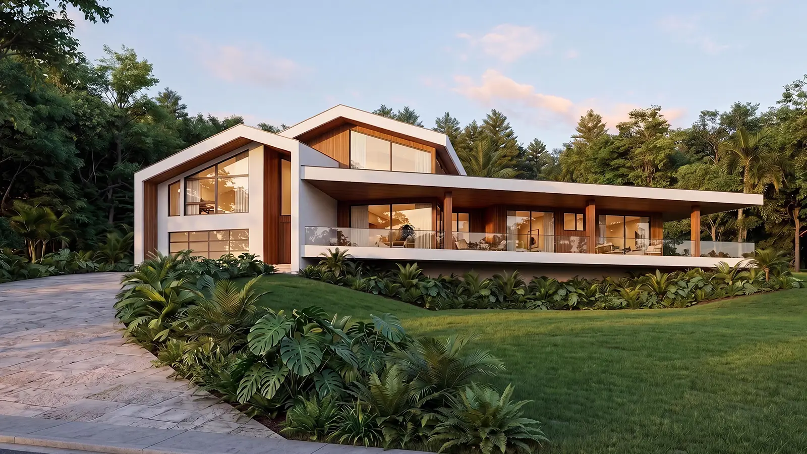Polaris — exterior twilight