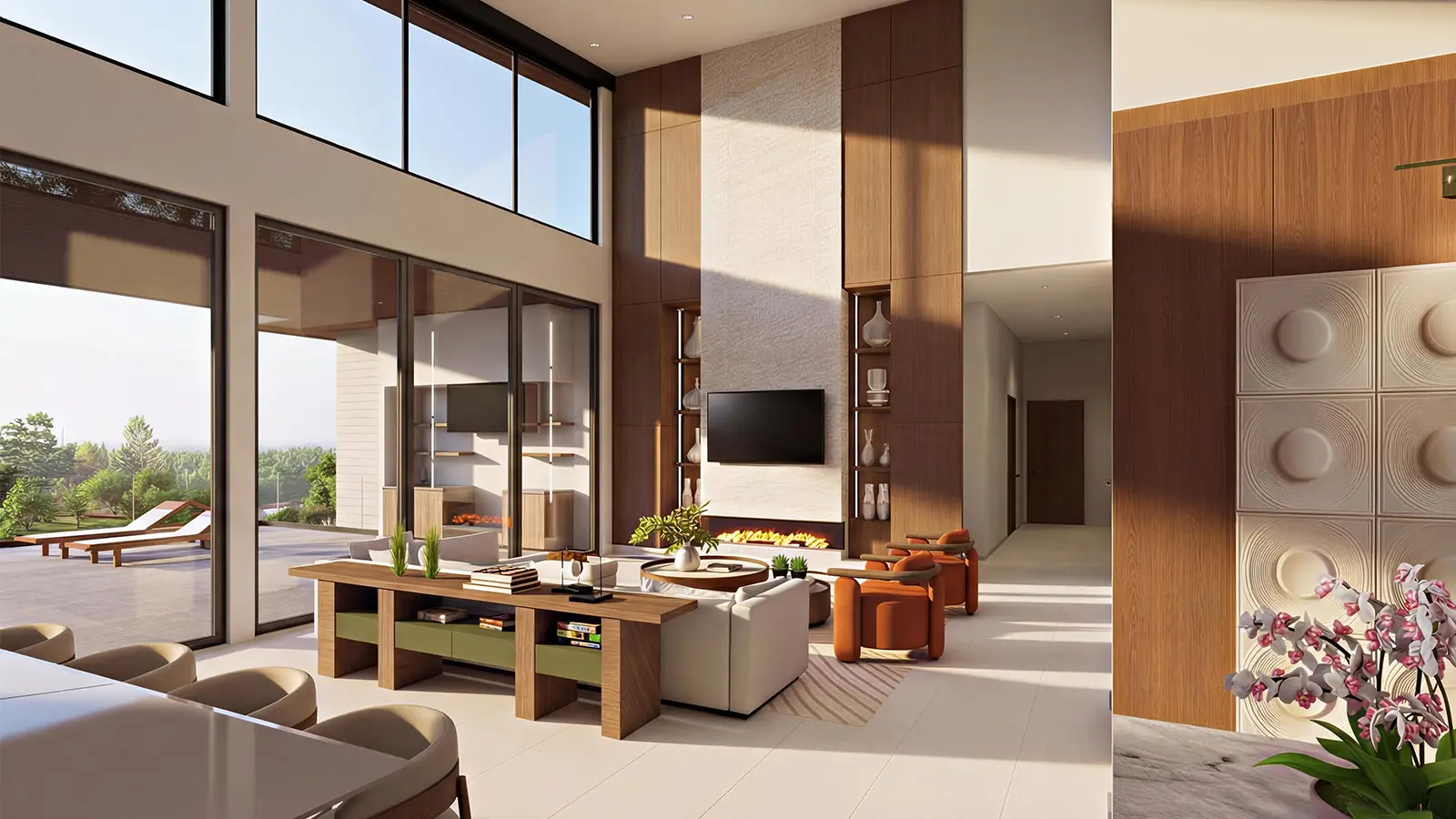 Pollux — living room