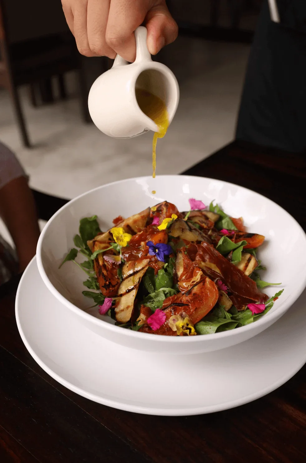 Farm-to-table dish at Seasons Restaurant in Lucero